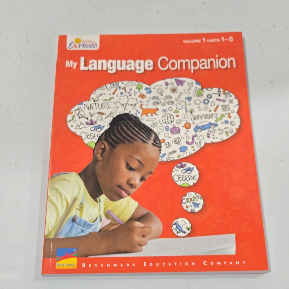 Benchmark Education My Language Companion Grade 4 Volume 1 Units 1-5 Workbook